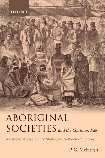 Aboriginal Societies and the Common Law book cover