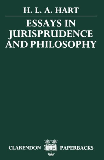 Essays in Jurisprudence and Philosophy book cover