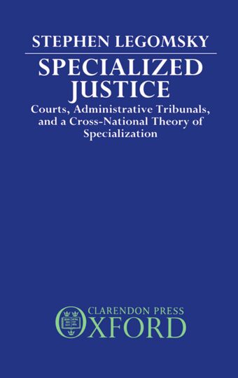 Specialized Justice book cover