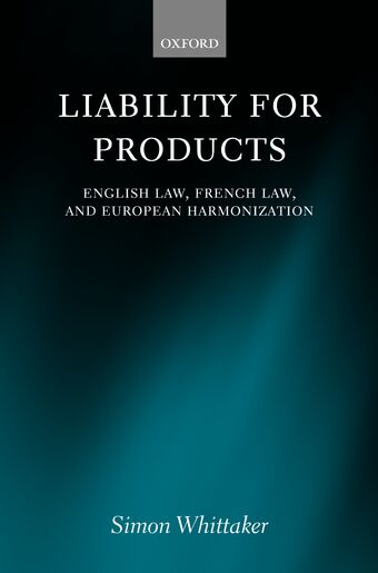 Liability for Products book cover