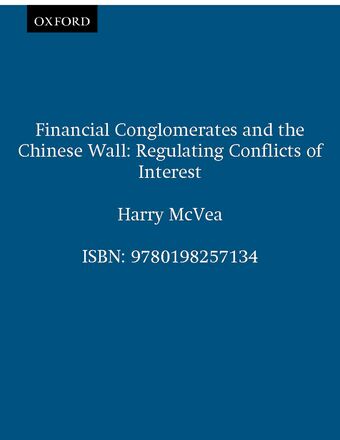 Financial Conglomerates and the Chinese Wall book cover