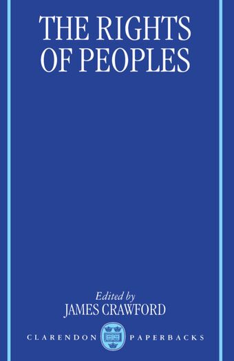 The Rights of Peoples book cover