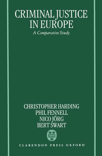 Criminal Justice in Europe book cover