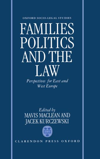 Families, Politics, and the Law book cover