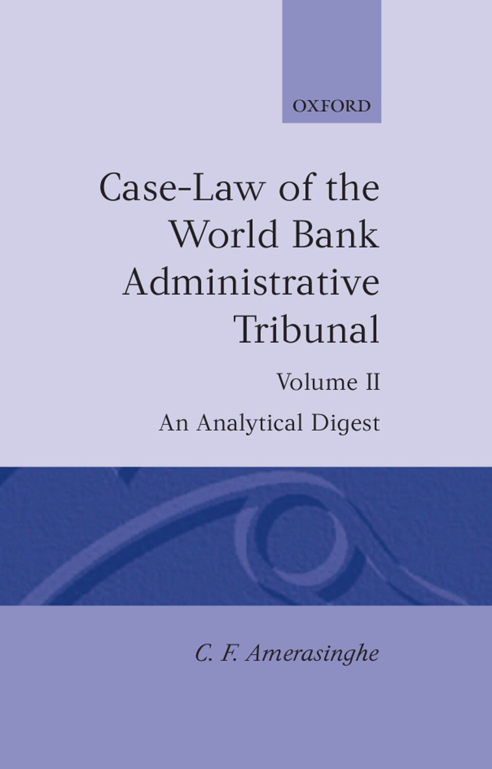 Case-Law of the World Bank Administrative Tribunal book cover