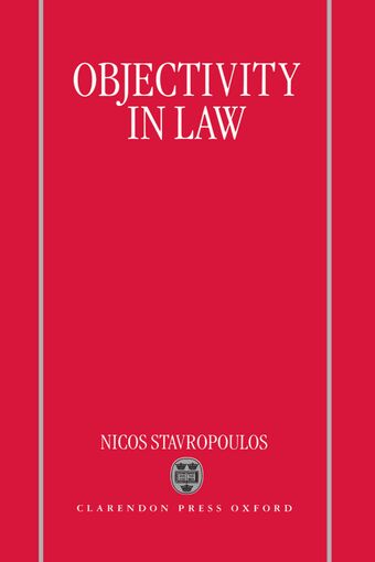 Objectivity in Law book cover