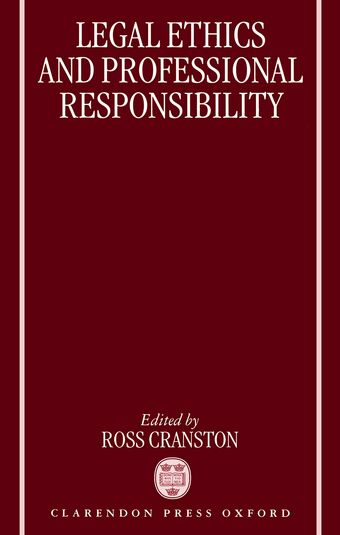 Legal Ethics and Professional Responsibility book cover