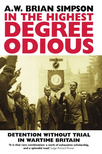 In the Highest Degree Odious book cover