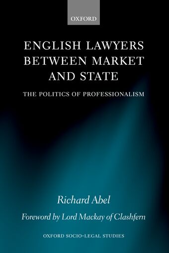 English Lawyers between Market and State book cover