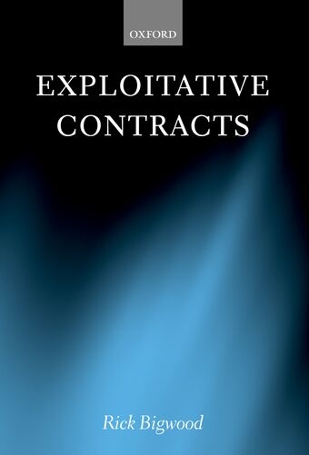 Exploitative Contracts book cover