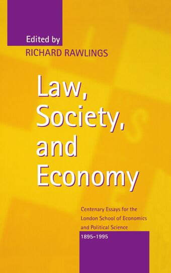 Law, Society, and Economy book cover