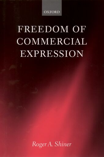 Freedom of Commercial Expression book cover