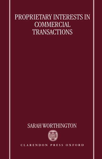Proprietary Interests in Commercial Transactions book cover