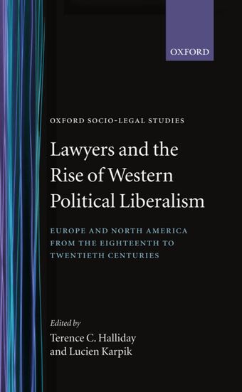 Lawyers and the Rise of Western Political Liberalism book cover
