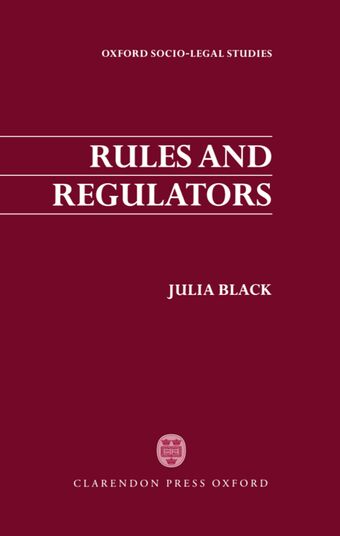 Rules and Regulators book cover