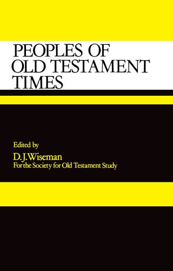Peoples of Old Testament Times book cover