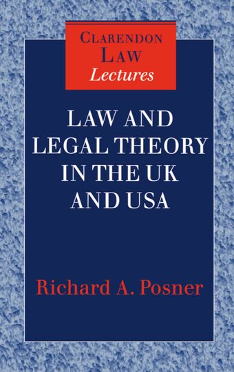 Law and Legal Theory in England and America book cover