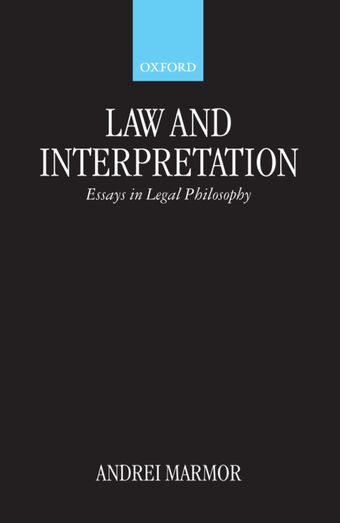 Law and Interpretation book cover