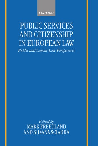 Public Services and Citizenship in European Law book cover