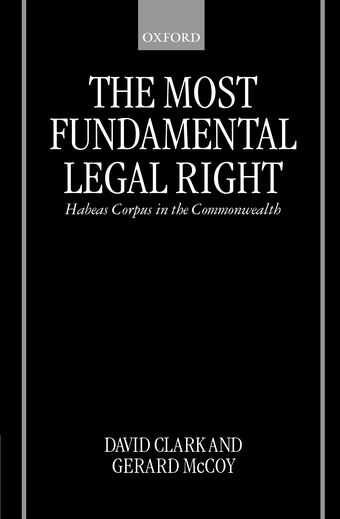 The Most Fundamental Legal Right book cover