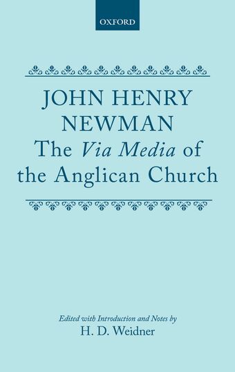 The Via Media of the Anglican Church book cover