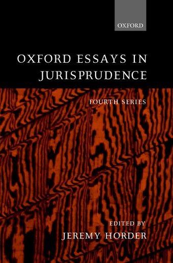 Oxford Essays in Jurisprudence book cover