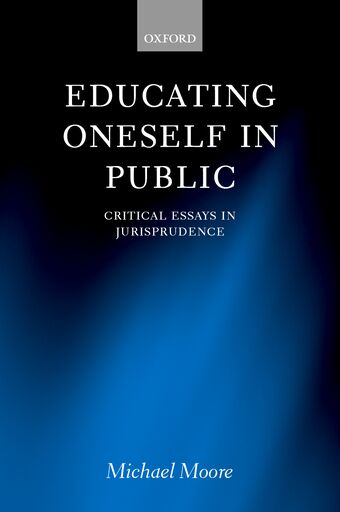 Educating Oneself in Public book cover