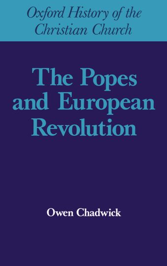 The Popes and European Revolution book cover