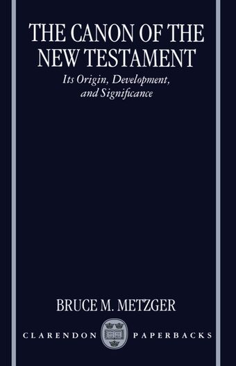 The Canon of the New Testament book cover