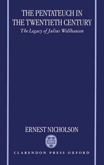 The Pentateuch in the Twentieth Century book cover