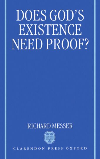 Does God's Existence Need Proof? book cover