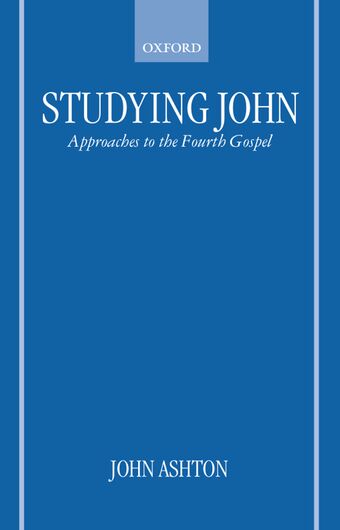 Studying John book cover