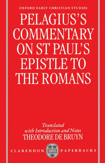 Pelagius' Commentary on St Paul's Epistle to the Romans book cover