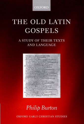 The Old Latin Gospels book cover