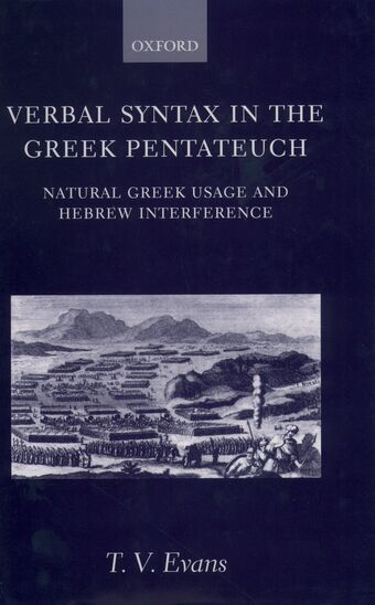 Verbal Syntax in the Greek Pentateuch book cover