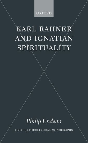 Karl Rahner and Ignatian Spirituality book cover