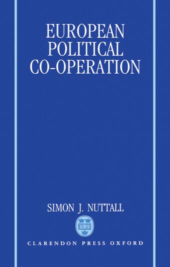 European Political Co-operation book cover