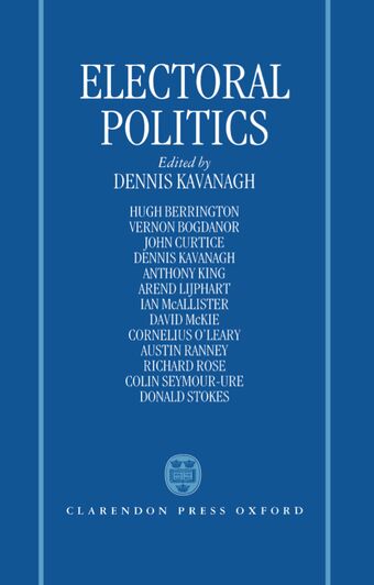 Electoral Politics book cover