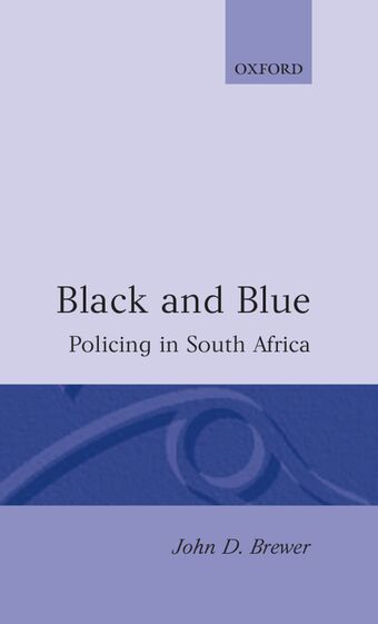 Black and Blue book cover