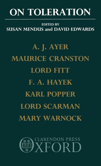 On Toleration book cover