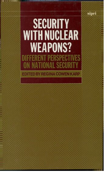 Security with Nuclear Weapons? book cover