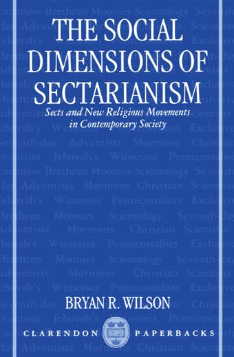 The Social Dimensions of Sectarianism book cover