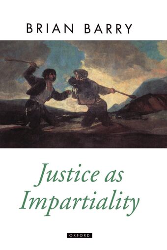 Justice as Impartiality book cover