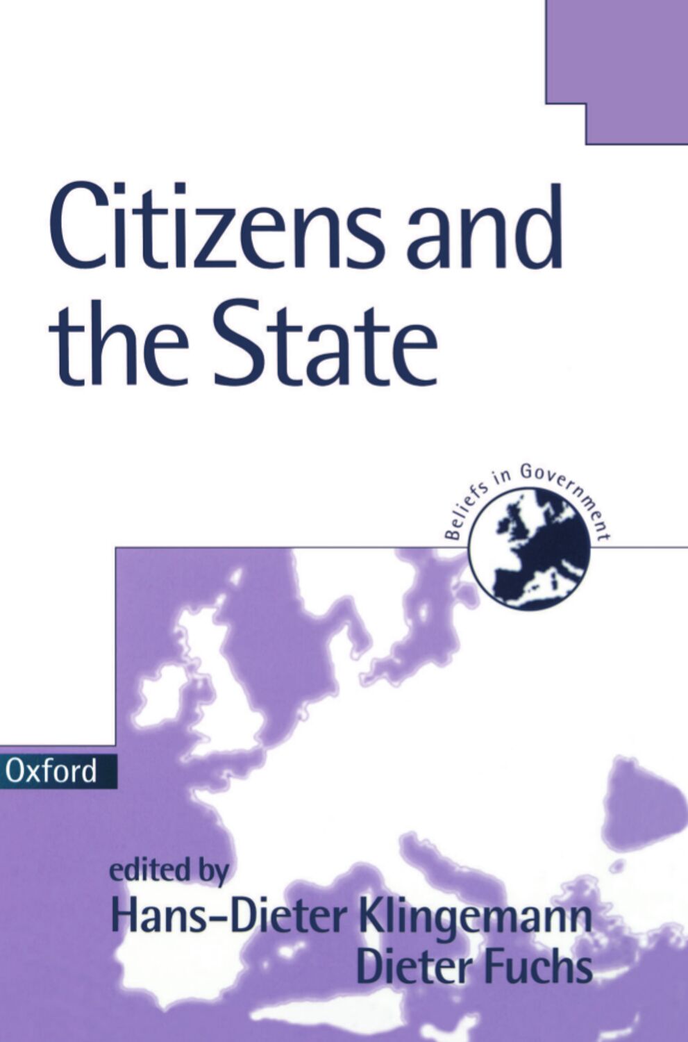 Citizens and the State book cover