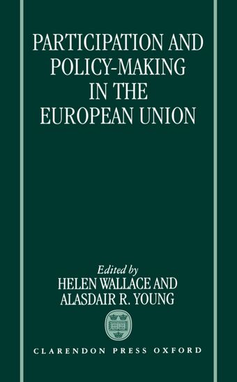 Participation and Policy Making in the European Union book cover