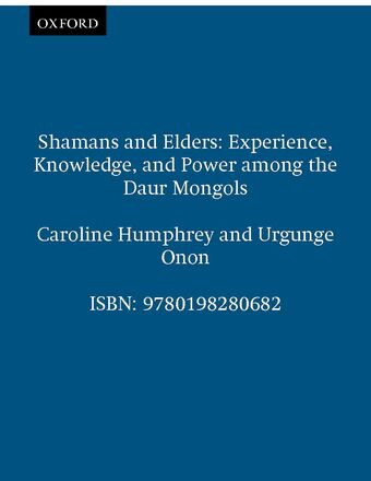Shamans and Elders book cover