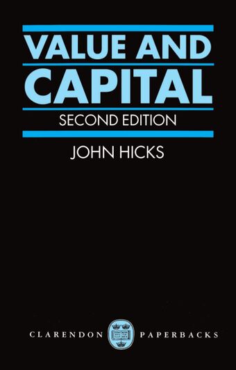 Value and Capital book cover