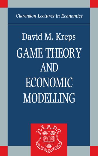 Game Theory and Economic Modelling book cover