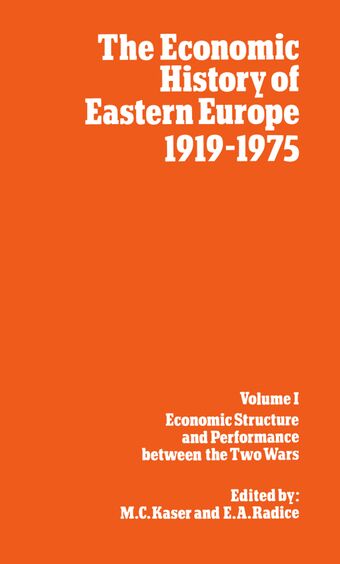 The Economic History of Eastern Europe 1919-75 book cover