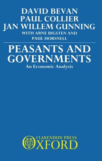 Peasants and Governments book cover